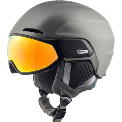 ALPINA Unisexe Adultes, ORO QV MIPS Casque de Ski, Gunmetal Matt, 59-63 cm - Publicité ALPINA Unisexe Adultes, ORO QV MIPS Casque de Ski, Gunmetal Matt, 59-63 cm - Publicité