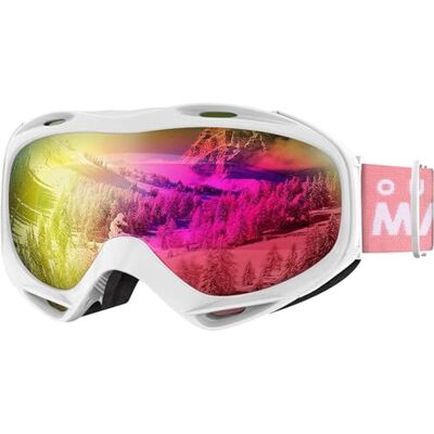 OutdoorMaster Masque de Ski OTG Anti-Buée Lunettes de Ski, Anti-poussière Coupe-Vent 100% protection UV400 Masques de Snowboard pour Hommes & Femme,Garçons et Filles - Publicité OutdoorMaster Masque de Ski OTG Anti-Buée Lunettes de Ski, Anti-poussière Coupe-Vent 100% protection UV400 Masques de Snowboard pour Hommes & Femme,Garçons et Filles - Publicité