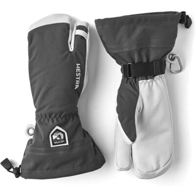 Hestra Heli Gants de Ski en Cuir Militaire Classique pour Ski, Snowboard et Alpinisme - Publicité Hestra Heli Gants de Ski en Cuir Militaire Classique pour Ski, Snowboard et Alpinisme - Publicité
