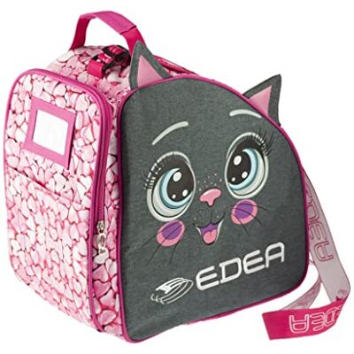 Edea Kitten Sac à glace pour chatons en tissu épais incassable, fond riveté, avec trou de drainage, sangle réglable, poignée de transport rembourrée - Publicité Edea Kitten Sac à glace pour chatons en tissu épais incassable, fond riveté, avec trou de drainage, sangle réglable, poignée de transport rembourrée - Publicité