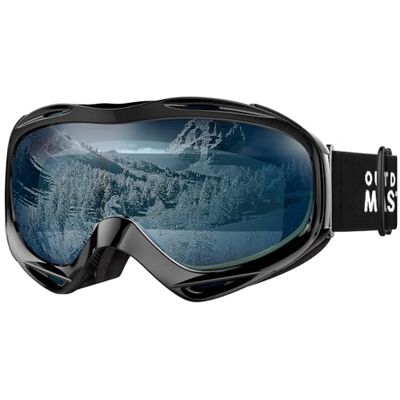 OutdoorMaster Masque de Ski OTG Anti-Buée Lunettes de Ski, Anti-poussière Coupe-Vent 100% protection UV400 Masques de Snowboard pour Hommes & Femme,Garçons et Filles (Bleu VLT 60%) - Publicité OutdoorMaster Masque de Ski OTG Anti-Buée Lunettes de Ski, Anti-poussière Coupe-Vent 100% protection UV400 Masques de Snowboard pour Hommes & Femme,Garçons et Filles (Bleu VLT 60%) - Publicité