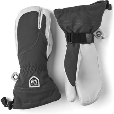 Hestra Heli Gants de Ski pour Femme, Gants de Neige Classiques en Cuir à 3 Doigts pour Le Ski, Le Snowboard et l'alpinisme (Coupe Femme) - Publicité Hestra Heli Gants de Ski pour Femme, Gants de Neige Classiques en Cuir à 3 Doigts pour Le Ski, Le Snowboard et l'alpinisme (Coupe Femme) - Publicité