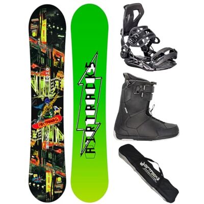 Airtracks Fun City Carbon Wide Hybrid Rocker + fixations Master Fastec + bottes + sac SB 150, 157, 159, 162 cm - Publicité Airtracks Fun City Carbon Wide Hybrid Rocker + fixations Master Fastec + bottes + sac SB 150, 157, 159, 162 cm - Publicité