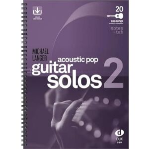Collectif Acoustic pop guitar solos solf. & tab vol.2 cd - Publicité Collectif Acoustic pop guitar solos solf. & tab vol.2 cd - Publicité