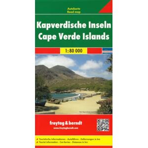 Cartes Freytag Carte routière : Kap Verde - Publicité Cartes Freytag Carte routière : Kap Verde - Publicité