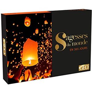 PLAYBAC EDITIONS Calendrier Géo Sagesses du Monde en 365 jours - Publicité PLAYBAC EDITIONS Calendrier Géo Sagesses du Monde en 365 jours - Publicité