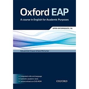 de Chazal, Edward English for academic purposes: student book & cd-rom pack b2 - Publicité de Chazal, Edward English for academic purposes: student book & cd-rom pack b2 - Publicité