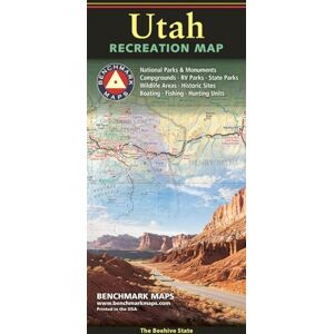 Benchmark Maps Utah Recreation Map: National Parks, Moneuments, Campgrounds, RV Parks .... Publicité Benchmark Maps Utah Recreation Map: National Parks, Moneuments, Campgrounds, RV Parks .... Publicité