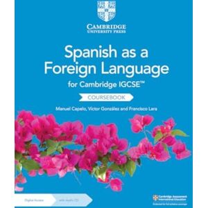 Capelo, Manuel Cambridge IGCSE™ Spanish as a Foreign Language Coursebook with Audio CD and Digital Access (2 Years) - Publicité Capelo, Manuel Cambridge IGCSE™ Spanish as a Foreign Language Coursebook with Audio CD and Digital Access (2 Years) - Publicité