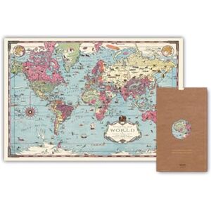 Dudley, Chase Ernest Carte Mercator du monde: 67,6 x 98 cm - Publicité Dudley, Chase Ernest Carte Mercator du monde: 67,6 x 98 cm - Publicité