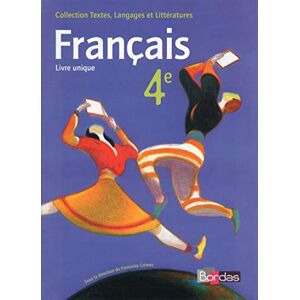 Collectif Textes, langages et littératures 4e • Livre unique - Publicité Collectif Textes, langages et littératures 4e • Livre unique - Publicité