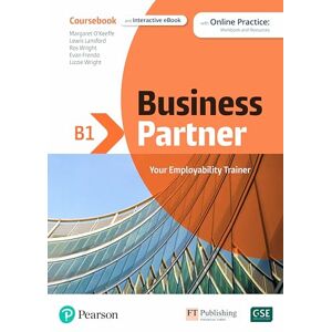 Pearson Education Business Partner B1 Coursebook & eBook with MyEnglishLab & Digital Resources - Publicité Pearson Education Business Partner B1 Coursebook & eBook with MyEnglishLab & Digital Resources - Publicité