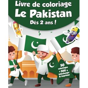 coloriages, CRB Livre de coloriage pour enfants Le Pakistan (dès 2 ans): 50 coloriages + 500 à télécharger & imprimer ! - Publicité coloriages, CRB Livre de coloriage pour enfants Le Pakistan (dès 2 ans): 50 coloriages + 500 à télécharger & imprimer ! - Publicité