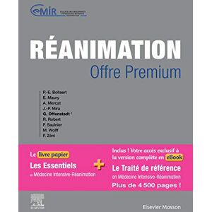 Collège des Enseignants de Médecine Intensive - Réanimation, CEMIR Réanimation OFFRE PREMIUM: Le livre papier Les Essentiels en Médecine Intensive et Réanimation + votre accès à l'ebook du trait - Publicité Collège des Enseignants de Médecine Intensive - Réanimation, CEMIR Réanimation OFFRE PREMIUM: Le livre papier Les Essentiels en Médecine Intensive et Réanimation + votre accès à l'ebook du trait - Publicité