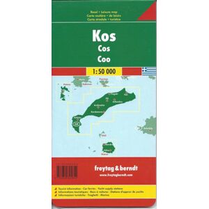 Cartes Freytag Carte routière : Kos - Publicité Cartes Freytag Carte routière : Kos - Publicité