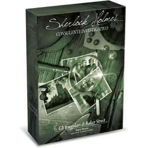 Asmodee , Sherlock Holmes Consultant Investigatif : Les Irréguliers de Baker Street, Jeu de Table de détective, 1-8 Joueurs, 14+ Années, Edition en Italien - Publicité Asmodee , Sherlock Holmes Consultant Investigatif : Les Irréguliers de Baker Street, Jeu de Table de détective, 1-8 Joueurs, 14+ Années, Edition en Italien - Publicité