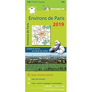 Michelin Carte Zoom Environs de Paris 2019 - Publicité Michelin Carte Zoom Environs de Paris 2019 - Publicité