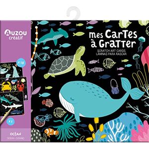 Ma pochette d'artiste mes cartes a gratter ocean - Publicité Ma pochette d'artiste mes cartes a gratter ocean - Publicité