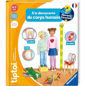 Heike Tober Ravensburger tiptoi® Livre interactif À la découverte du corps humain Jeu éducatif électronique, sans écran A partir de 4 ans version française 13099016 - Publicité Heike Tober Ravensburger tiptoi® Livre interactif À la découverte du corps humain Jeu éducatif électronique, sans écran A partir de 4 ans version française 13099016 - Publicité
