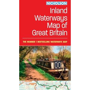 Nicholson Waterways Guides Collins Nicholson Inland Waterways Map of Great Britain: For Everyone with an Interest in Britain's Canals and Rivers - Publicité Nicholson Waterways Guides Collins Nicholson Inland Waterways Map of Great Britain: For Everyone with an Interest in Britain's Canals and Rivers - Publicité