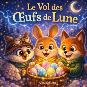 Delpert, Anna Le Vol des Œufs de Lune: Livre de Pâques pour enfants avec histoire magique illustrée en 3D, activités ludiques et aventure enchantée à vivre dès 4 ans - Publicité Delpert, Anna Le Vol des Œufs de Lune: Livre de Pâques pour enfants avec histoire magique illustrée en 3D, activités ludiques et aventure enchantée à vivre dès 4 ans - Publicité