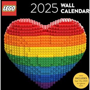 Chronicle Books LEGO 2025 Wall Calendar - Publicité Chronicle Books LEGO 2025 Wall Calendar - Publicité