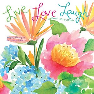Graphique Mini calendrier mural 2024 Live Love Laugh 17,8 x 17,8 cm Papier épais Organiseur de maison et de bureau Grande grille mensuelle 3 langues et jours fériés marqués Page d'aperçu - Publicité Graphique Mini calendrier mural 2024 Live Love Laugh 17,8 x 17,8 cm Papier épais Organiseur de maison et de bureau Grande grille mensuelle 3 langues et jours fériés marqués Page d'aperçu - Publicité