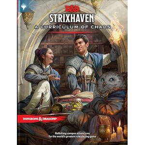Wizards RPG Team Strixhaven: Curriculum of Chaos (livre d'aventure D&D/MTG Strixhaven) – Version Anglaise - Publicité Wizards RPG Team Strixhaven: Curriculum of Chaos (livre d'aventure D&D/MTG Strixhaven) – Version Anglaise - Publicité