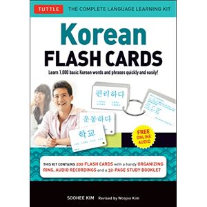 Tuttle Korean flash cards kit - Publicité Tuttle Korean flash cards kit - Publicité