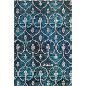 Paperblanks Verso Calendrier 12 mois 2024 Bleu velours Mini (95 × 140 mm) - Publicité Paperblanks Verso Calendrier 12 mois 2024 Bleu velours Mini (95 × 140 mm) - Publicité