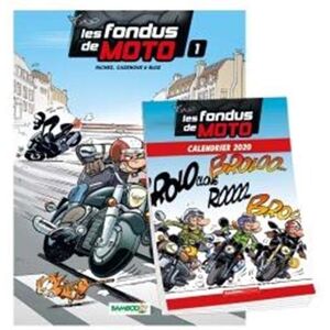 Les Fondus de moto tome 01 + Calendrier 2020 offert - Publicité Les Fondus de moto tome 01 + Calendrier 2020 offert - Publicité