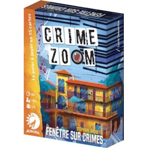 Asmodee Aurora Crime Zoom : Fenêtre sur Crimes Jeux de société Jeux d'enquêtes Jeux d'observation A partir de 14 Ans 1 à 6 Joueurs Version française - Publicité Asmodee Aurora Crime Zoom : Fenêtre sur Crimes Jeux de société Jeux d'enquêtes Jeux d'observation A partir de 14 Ans 1 à 6 Joueurs Version française - Publicité