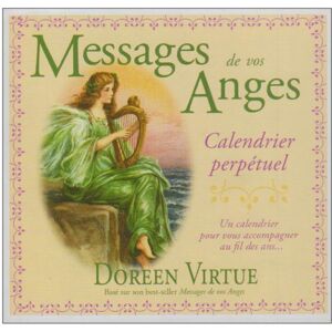 Doreen Virtue Messages de vos Anges Calendrier perpétuel - Publicité Doreen Virtue Messages de vos Anges Calendrier perpétuel - Publicité