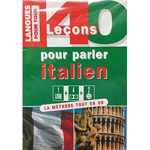 Cifarelli, Paolo 40 Lecons Pour Parler Italien. Coffret Avec Livre, Cassette, Cd - Publicité Cifarelli, Paolo 40 Lecons Pour Parler Italien. Coffret Avec Livre, Cassette, Cd - Publicité