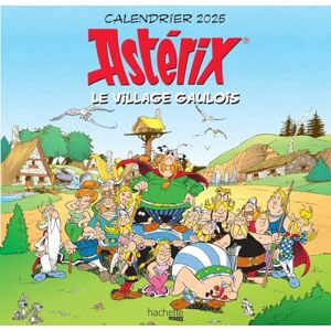 Collectif Calendrier Astérix 2025 - Publicité Collectif Calendrier Astérix 2025 - Publicité