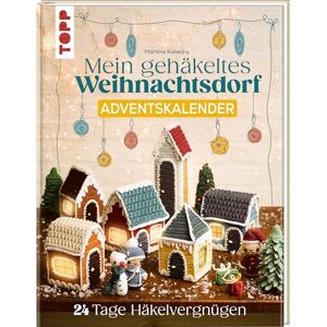 Konecny, Martina Mein gehäkeltes Weihnachtsdorf Adventskalenderbuch: 24 Tage Häkelvergnügen - Publicité Konecny, Martina Mein gehäkeltes Weihnachtsdorf Adventskalenderbuch: 24 Tage Häkelvergnügen - Publicité