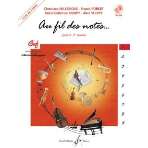 Collectif Au fil des notes volume 1 livre de l'eleve - Publicité Collectif Au fil des notes volume 1 livre de l'eleve - Publicité