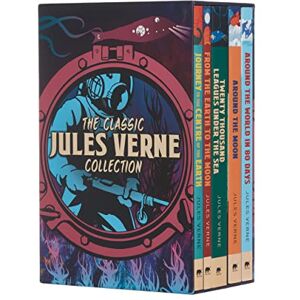 Verne, Jules The Classic Jules Verne Collection: 5-Book paperback boxed set - Publicité Verne, Jules The Classic Jules Verne Collection: 5-Book paperback boxed set - Publicité