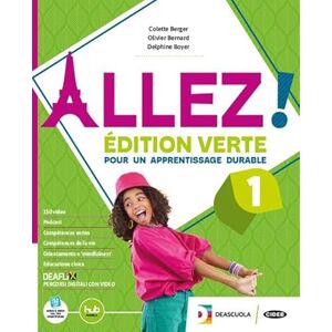 Berger, Colette Allez! Édition verte. Livre de l'élève et cahier. Avec Arsène Lupin. Per la Scuola media. Con e-book. Con espansione online (Vol. 1) - Publicité Berger, Colette Allez! Édition verte. Livre de l'élève et cahier. Avec Arsène Lupin. Per la Scuola media. Con e-book. Con espansione online (Vol. 1) - Publicité