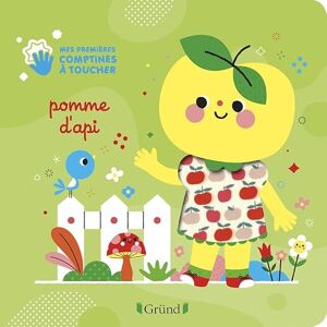 Mes premières comptines à toucher : Pomme d'api – Livre d'éveil à toucher – À partir de 6 mois - Publicité Mes premières comptines à toucher : Pomme d'api – Livre d'éveil à toucher – À partir de 6 mois - Publicité