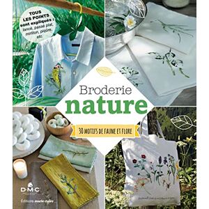 Collectif Broderie nature: 30 motifs de faune et flore - Publicité Collectif Broderie nature: 30 motifs de faune et flore - Publicité
