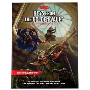 Wizards RPG Team Dungeons & Dragons Keys from The Golden Vault Adventure Book (Version Anglaise) - Publicité Wizards RPG Team Dungeons & Dragons Keys from The Golden Vault Adventure Book (Version Anglaise) - Publicité
