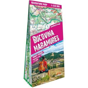 Bucovine, Maramures 1/250.000 (carte grand format laminée; d'aventure tQ). Bucovina, Maramures - Publicité Bucovine, Maramures 1/250.000 (carte grand format laminée; d'aventure tQ). Bucovina, Maramures - Publicité