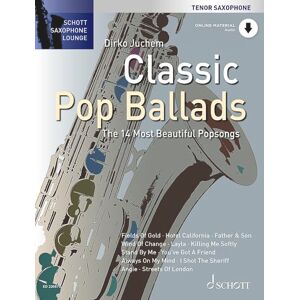 Dirko, Juchem Dirko juchem : classic pop ballads saxophone tenor recueil + enregistrement(s) en ligne - Publicité Dirko, Juchem Dirko juchem : classic pop ballads saxophone tenor recueil + enregistrement(s) en ligne - Publicité
