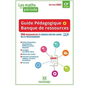 Culoma, Isabelle Les Maths par période CP (2022) Guide pédagogique papier + Banque de ressources à télécharger - Publicité Culoma, Isabelle Les Maths par période CP (2022) Guide pédagogique papier + Banque de ressources à télécharger - Publicité