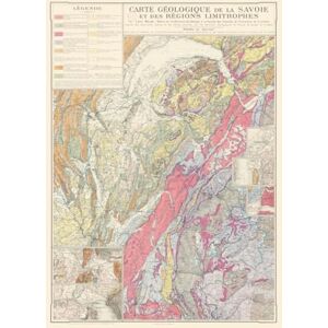 Carte géologique de la Savoie - Publicité Carte géologique de la Savoie - Publicité