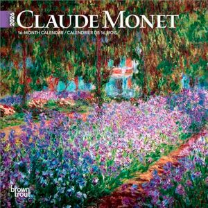 Claude Monet Mini calendrier mural mensuel 2026 17,8 x 35,6 cm Bilingue anglais/français BrownTrout Jardin d'artiste impressionniste - Publicité Claude Monet Mini calendrier mural mensuel 2026 17,8 x 35,6 cm Bilingue anglais/français BrownTrout Jardin d'artiste impressionniste - Publicité