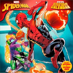 Spiderman 2026 Square Calendar - Publicité Spiderman 2026 Square Calendar - Publicité
