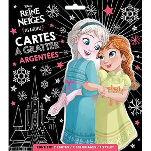 COLLECTIF LA REINE DES NEIGES 2 Les Ateliers Cartes à gratter argentées Disney - Publicité COLLECTIF LA REINE DES NEIGES 2 Les Ateliers Cartes à gratter argentées Disney - Publicité