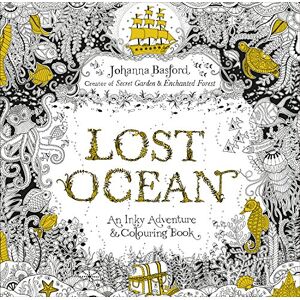 Basford, Johanna Lost Ocean: An Inky Adventure & Colouring Book - Publicité Basford, Johanna Lost Ocean: An Inky Adventure & Colouring Book - Publicité
